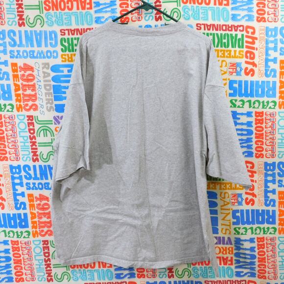 Reebok New England Patriots 2003 AFC Champions T Shirt Size 2XL Gray - Picture 2 of 5